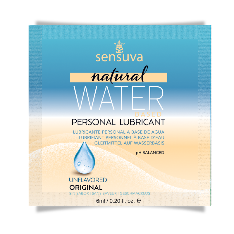 Natural Water-Based Personal Lubricant