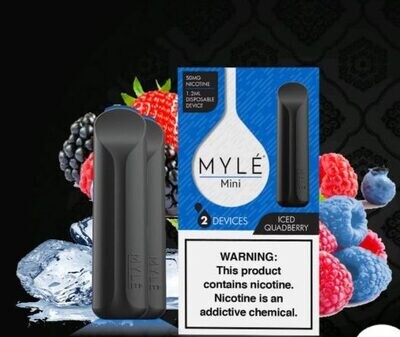 Myle Mini Iced Quad Berry