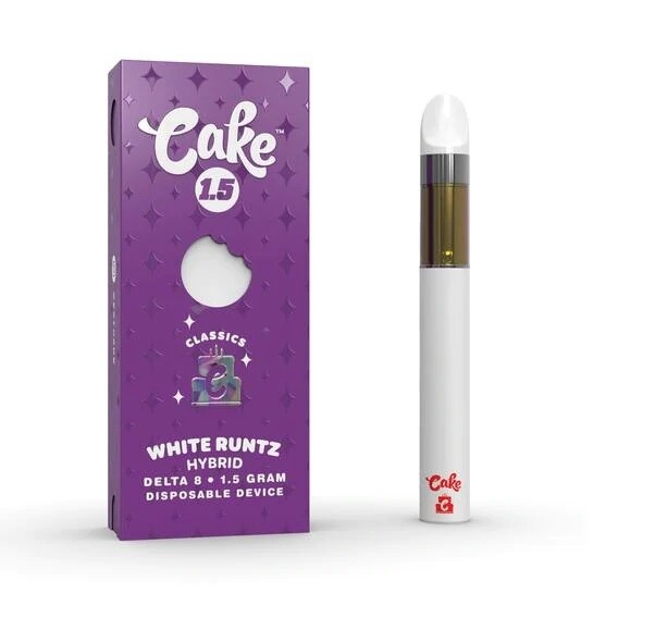 Cake THC Disposable White Runtz 1.5 Grams