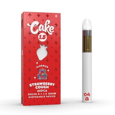 Cake THC Disposable Strawberry Cough 1.5G