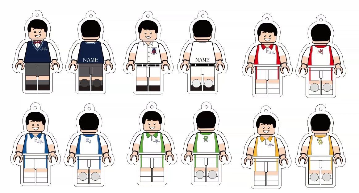 德信仔​膠牌鎖匙扣