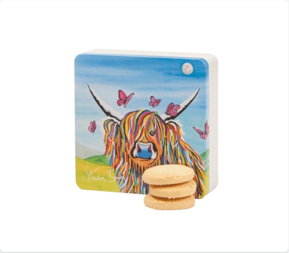 DEAN&#39;S - STEVEN BROWN SHORTBREAD TIN