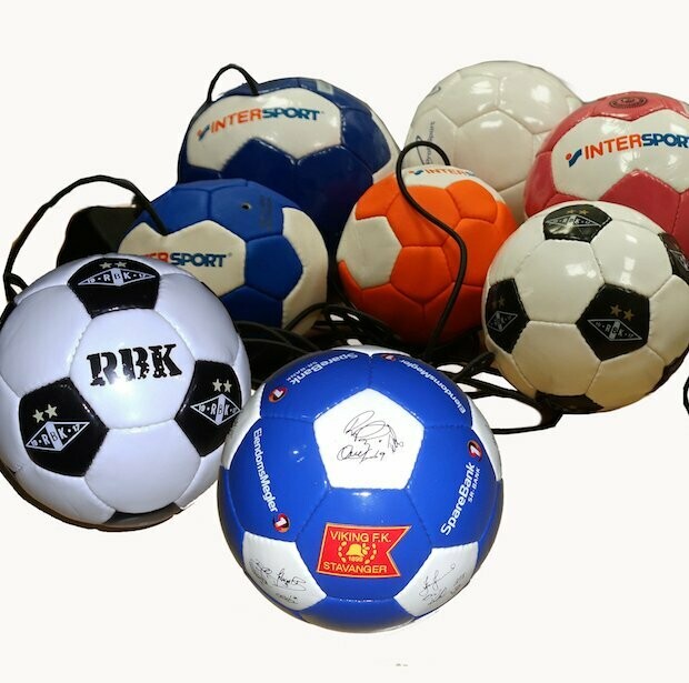 Fotball med logo