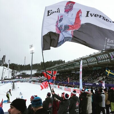 TIFO-flagg med logo – Skap magiske øyeblikk på tribunen!