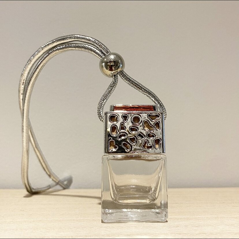 silver car diffuser