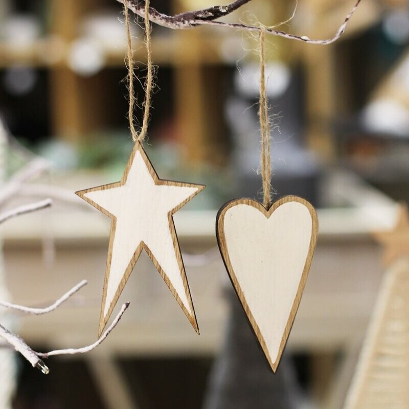 wooden stars