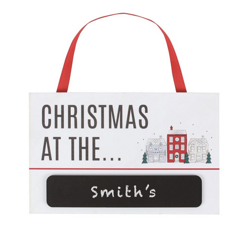 Christmas At The…. Chalk Board Sign 