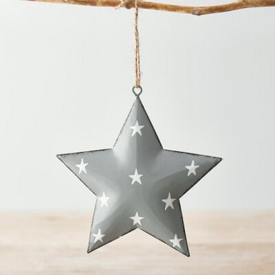 Grey Metal Star Grey Metal Star
