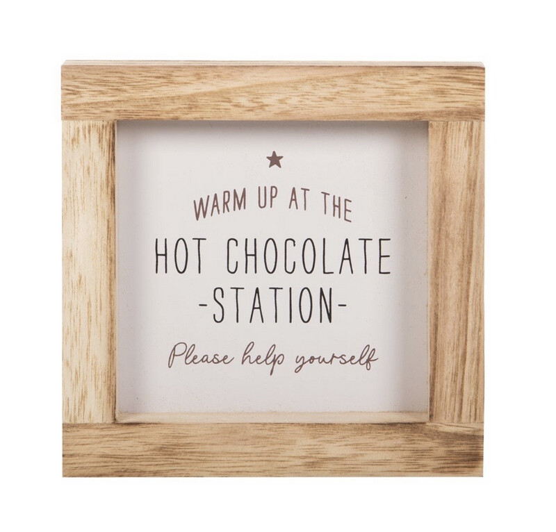 Hot Chocolate Station Sign