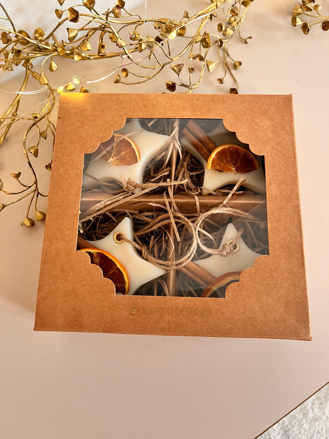 Spiced Orange Scented star Decorations