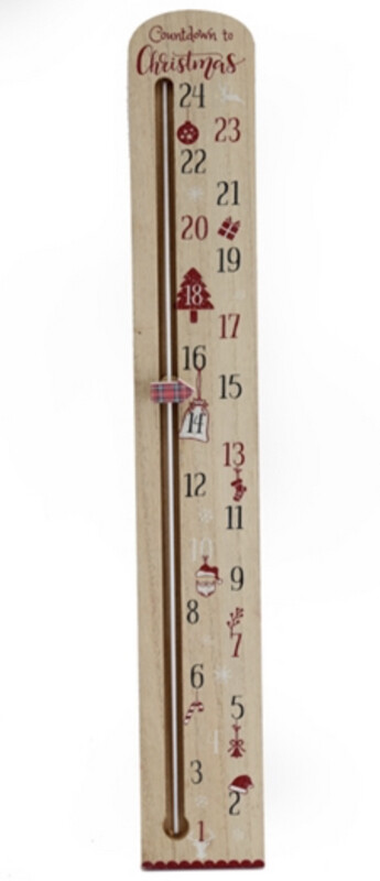 Wooden Wall Advent Calendar