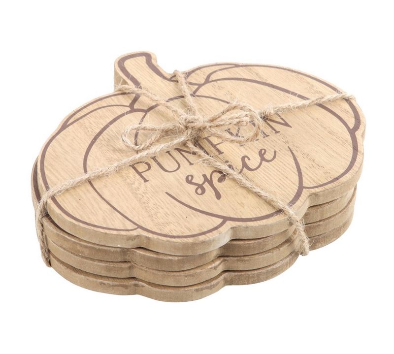 Pumpkin Coasters