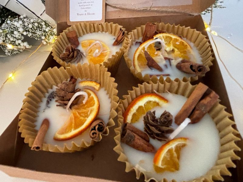 Fire starters spiced orange