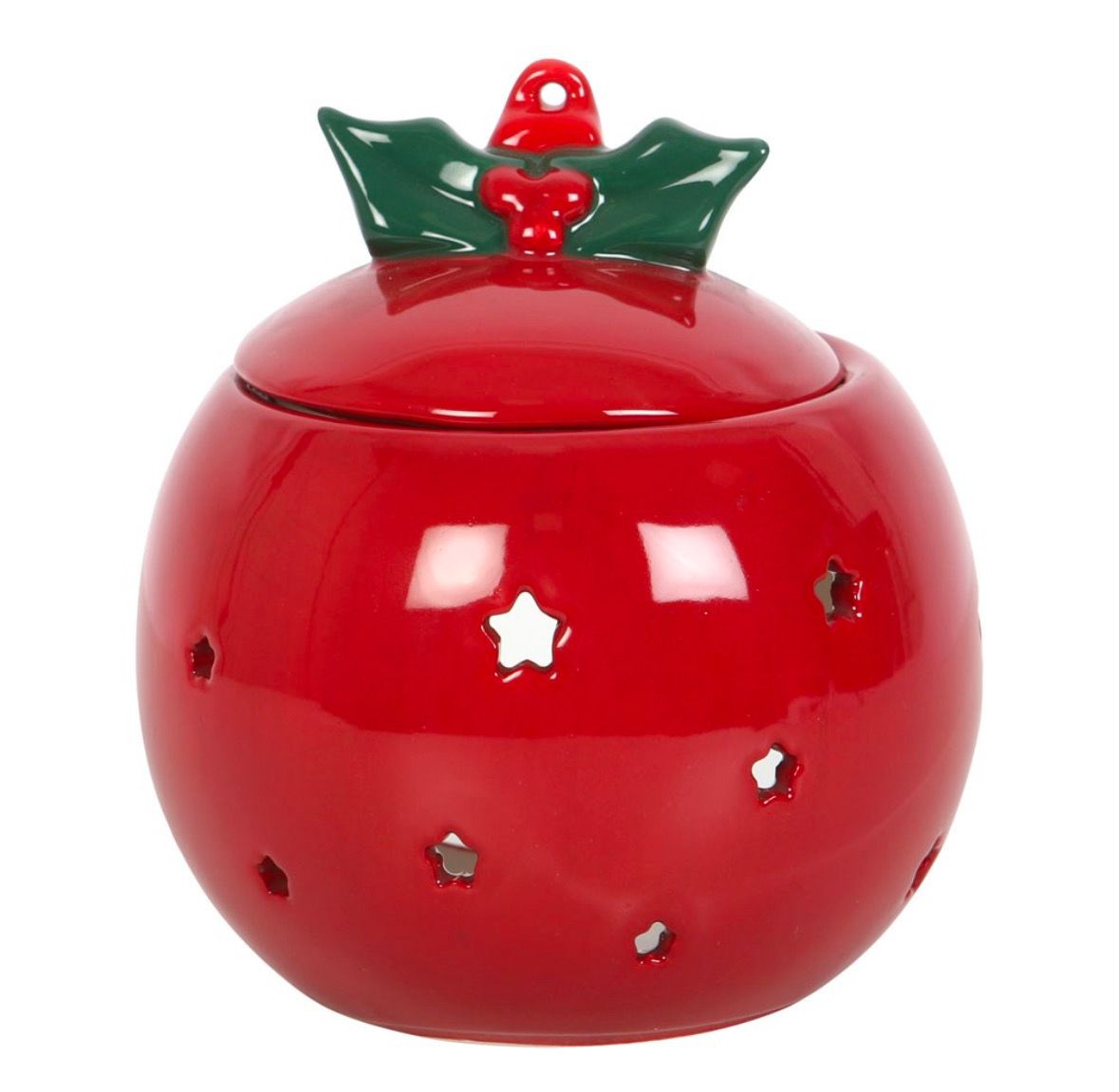 Red Bauble burner Red Bauble burner
