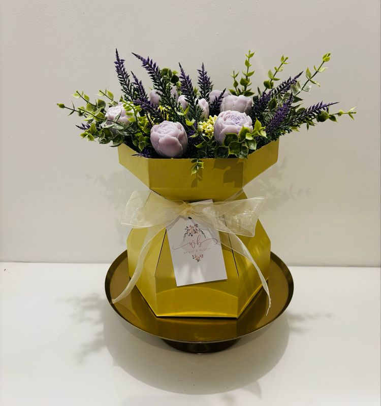 Lavender Wax Melt Bouquet