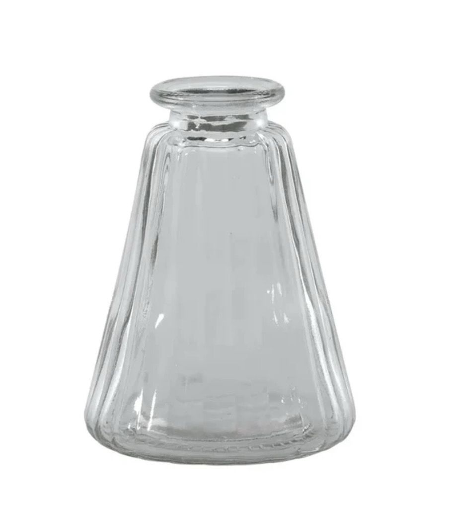 Clear Pyramid Diffuser Bottle