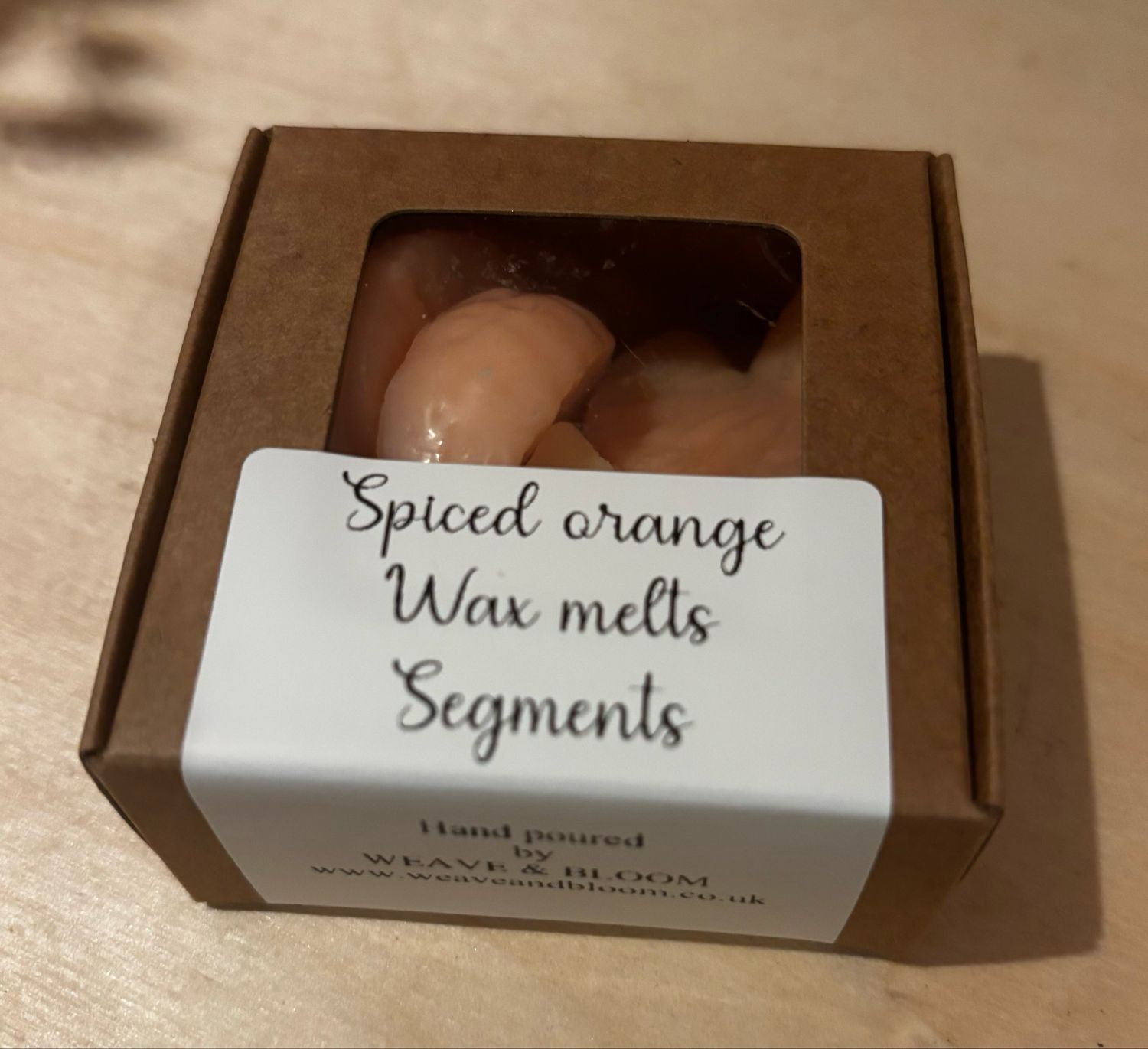 Spiced Orange Wax Melt Segments
