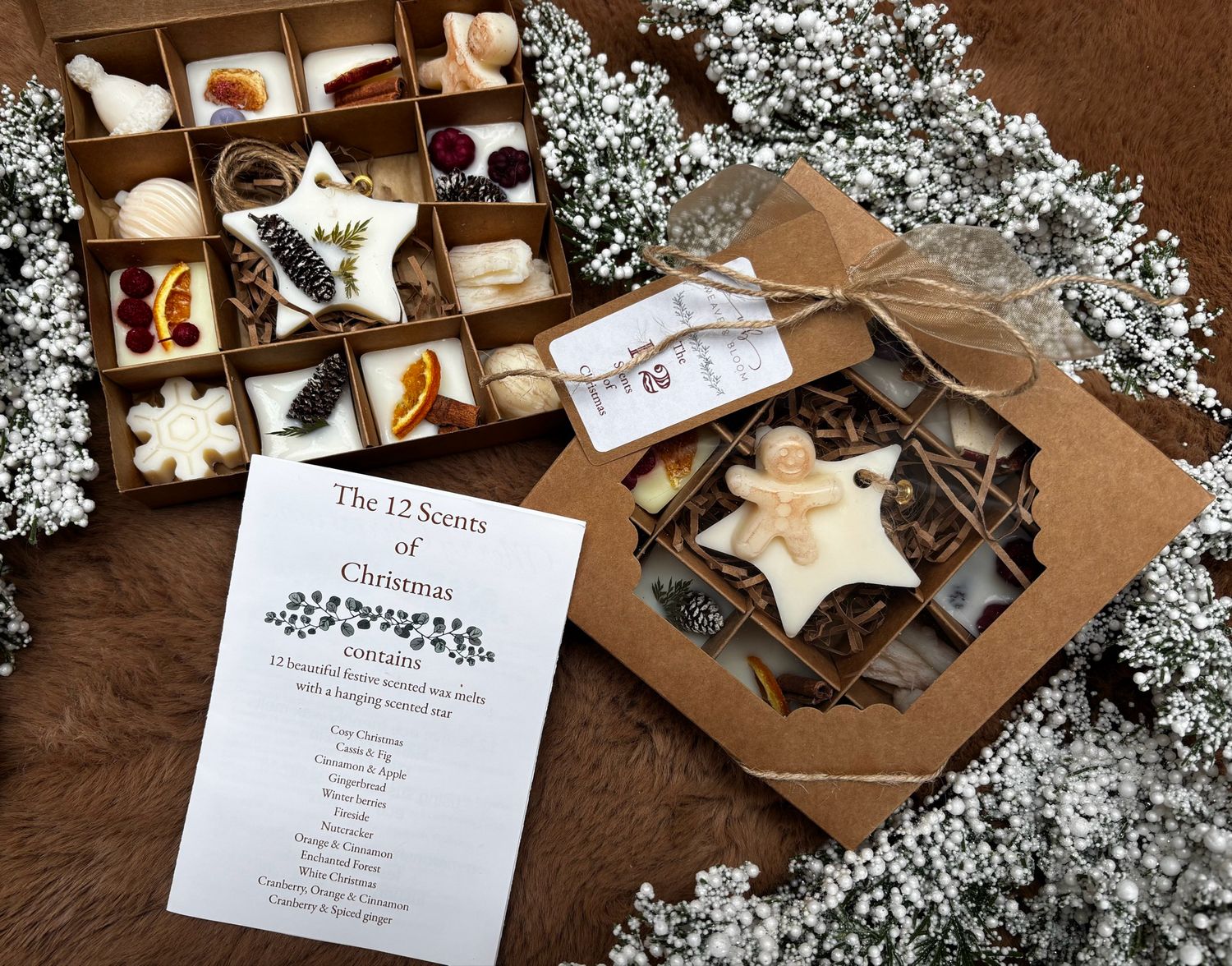 The 12 Scents Of Christmas Wax Melt Gift Set The 12 Scents Of Christmas Wax Melt Gift Set