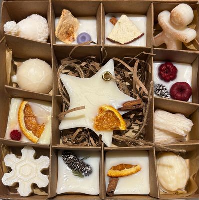 Wax melt selection boxes