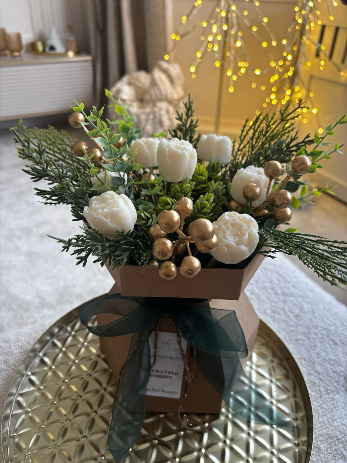 Christmas Wax Melt Bouquet ,Enchanted Forest Christmas Wax Melt Bouquet ,Enchanted Forest