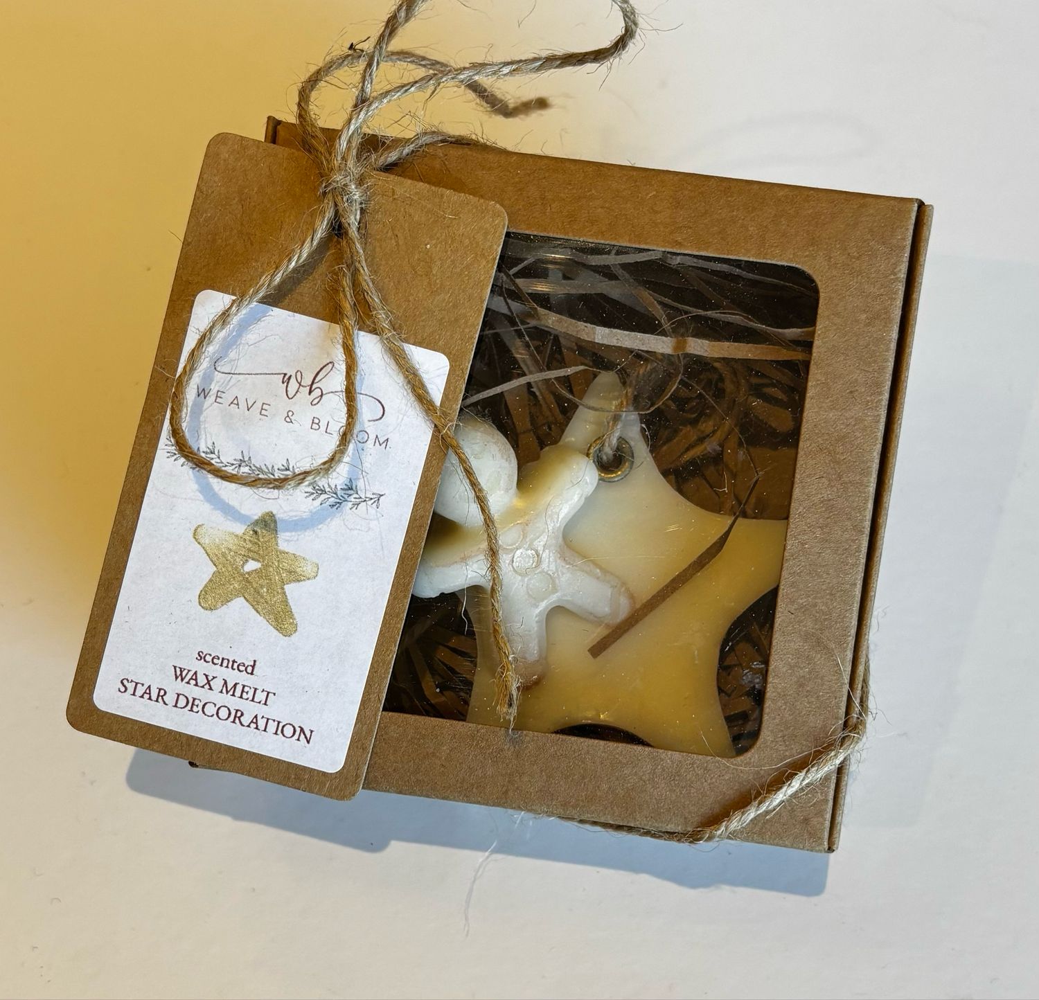 Single Hanging Scented Star Gingerbread (gift boxed) Single Hanging Scented Star Gingerbread (gift boxed)