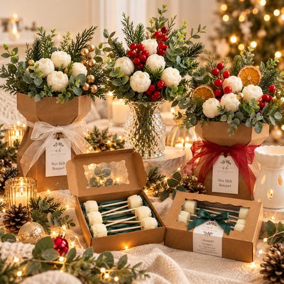 Christmas Wax Melt Bouquets