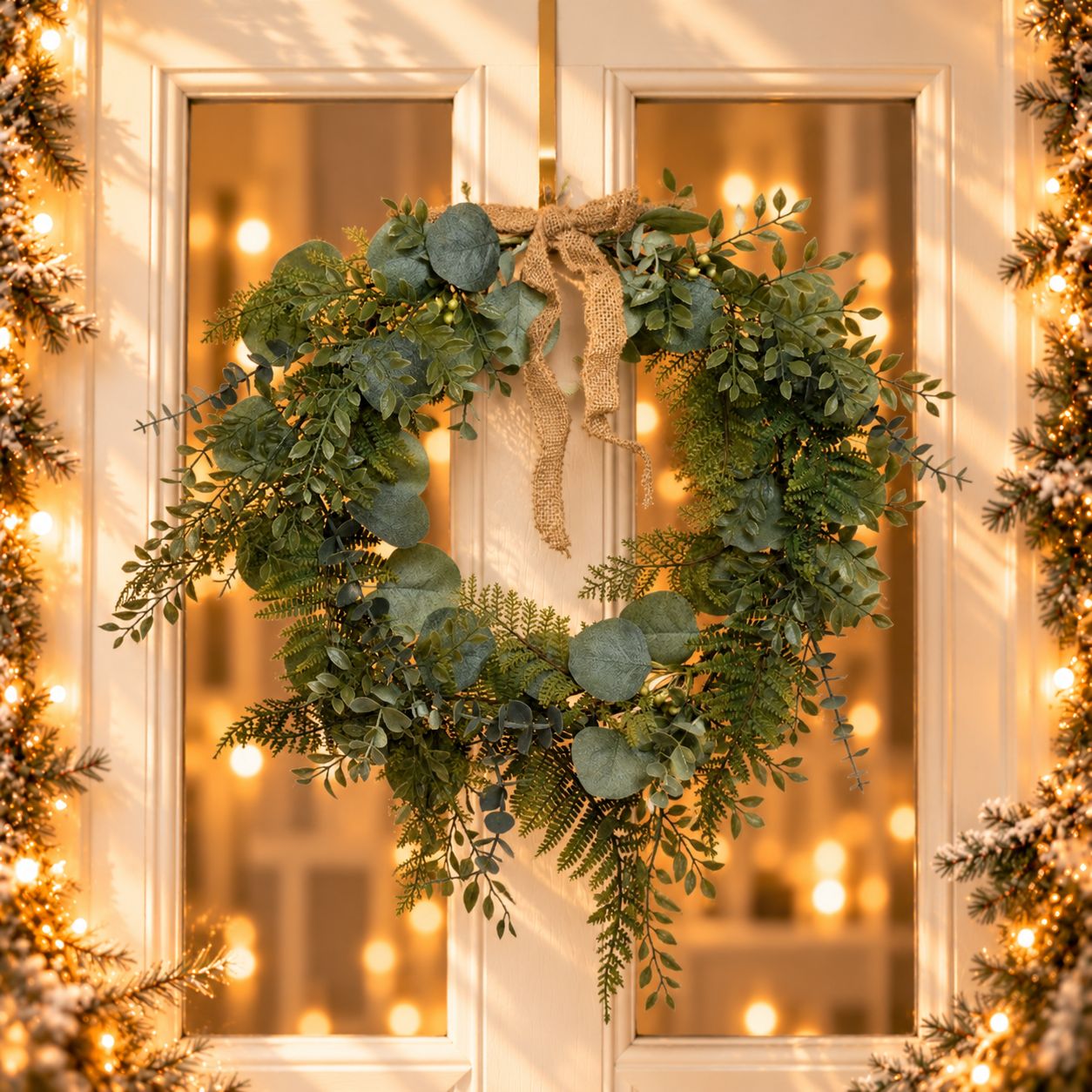 Rustic Eucalyptus Wreath
