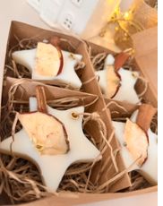 Apple & Cinnamon Scented star Decoration Apple & Cinnamon Scented star Decoration