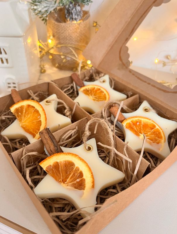 Spiced Orange Scented star Decorations Spiced Orange Scented star Decorations