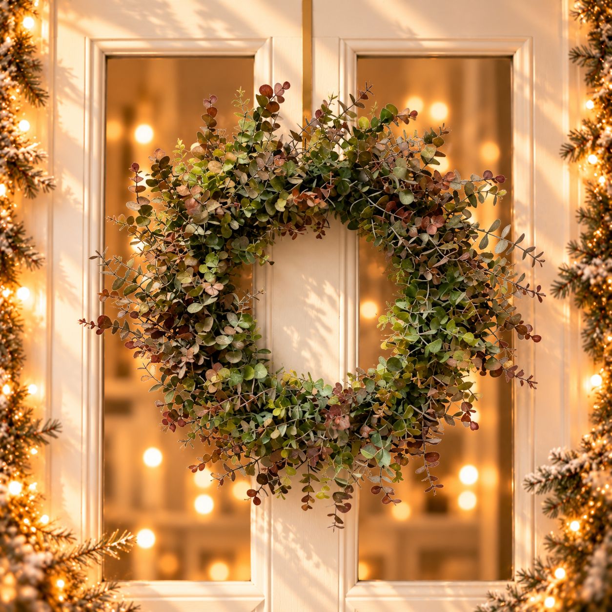 Eucalyptus foliage wreath Eucalyptus foliage wreath