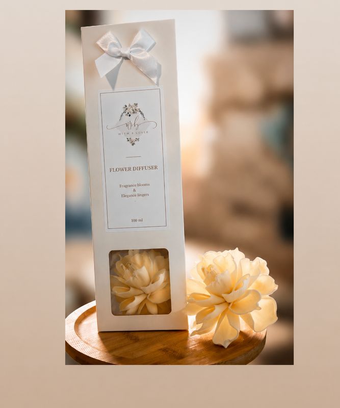 Giannia Flower reed diffuser giannia luxury flower reed diffuser home fragrance