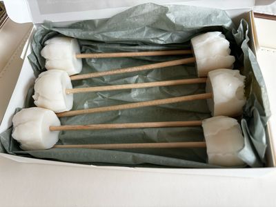 Refill wax melt Bouquet flowers (white)