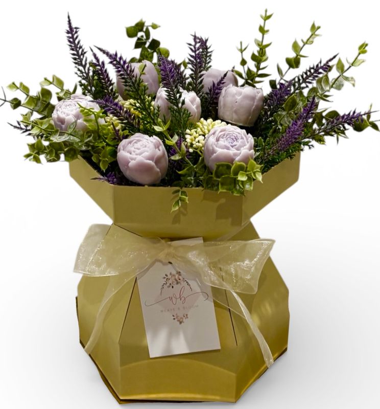 Lavender Wax Melt Bouquet