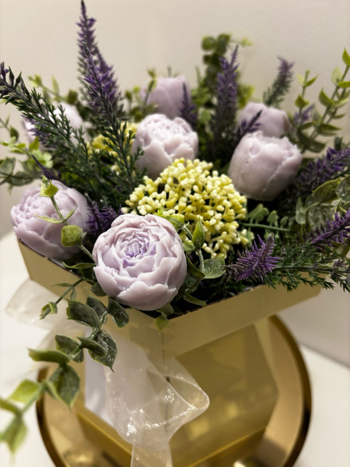 lavender Wax Melt Bouquet Gift Set