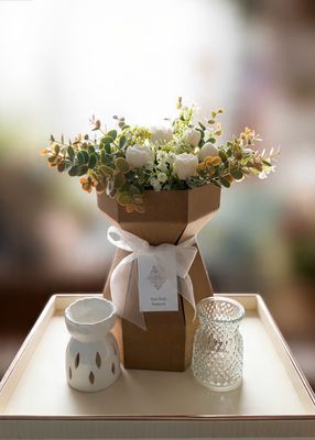 Wax Melt Bouquet The White Gift Set
