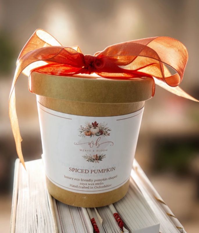 Pumpkin Spice Wax Melt pot