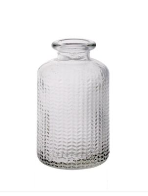 Clear Dimppled diffuser bottle Clear Dimppled diffuser bottle