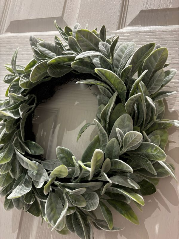 Lambs Ear Wreath Lambs Ear Wreath
