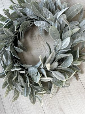 Lambs Ear Wreath Lambs Ear Wreath