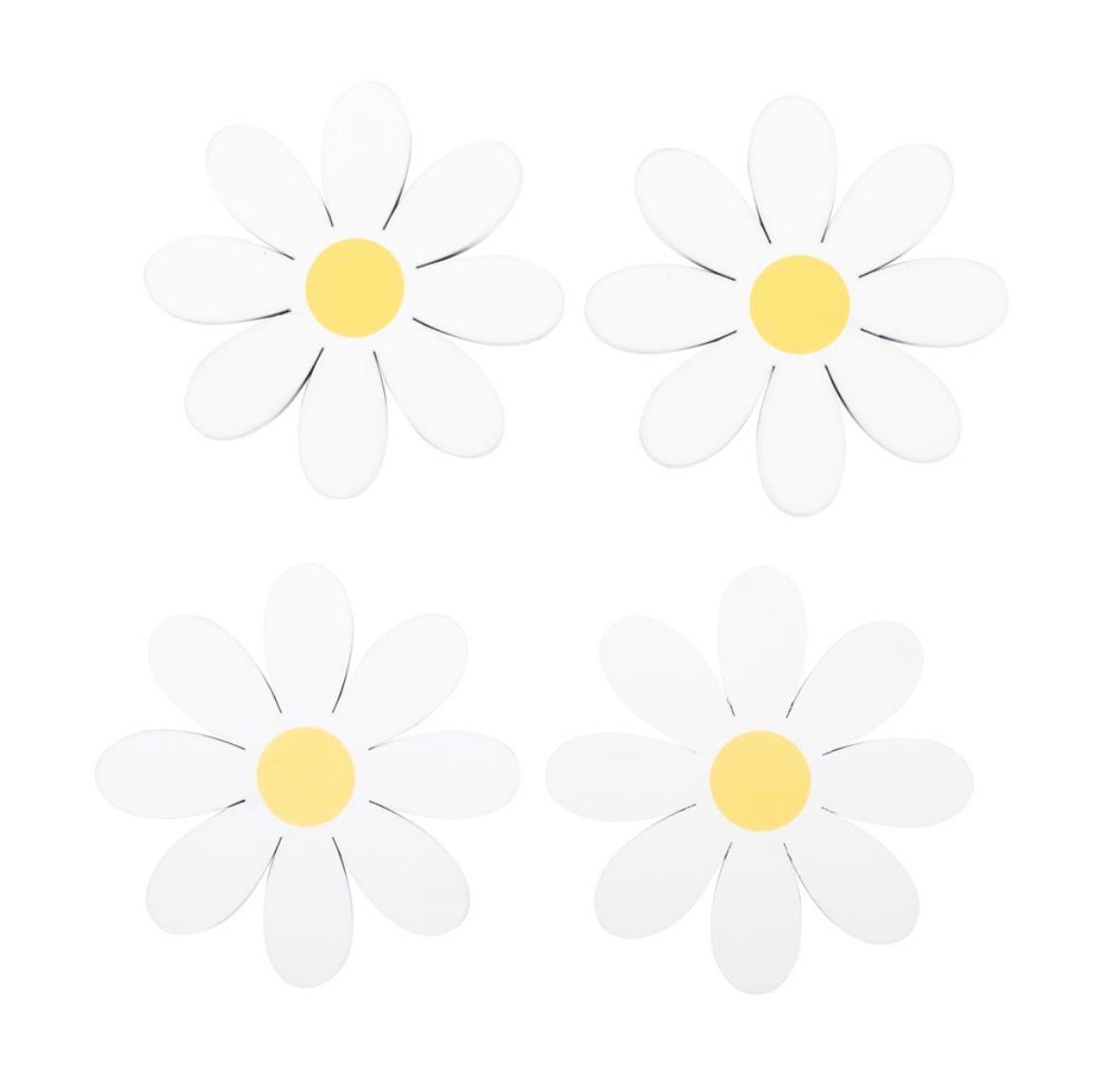 Daisy coasters