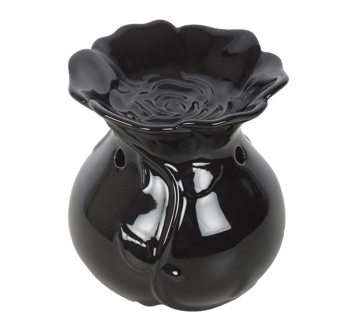 Black rose oil burner