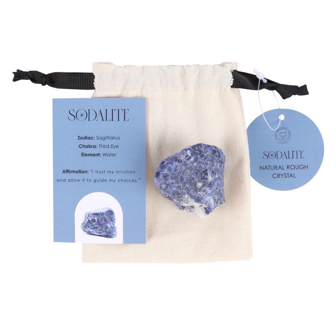 Sodalite healing rough crystal