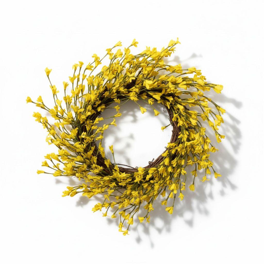 Spring Yellow Wreath