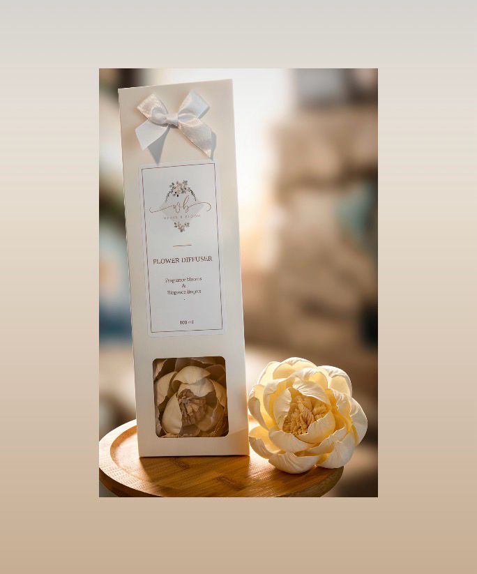 Empress Peony luxury flower reed diffuser home fragrance