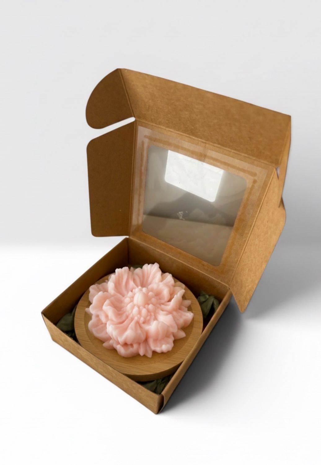 Coral Charm Peony  wax melt  coaster room freshener (pink)