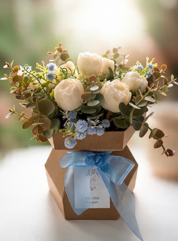 Wax Melt Bouquet The baby blue