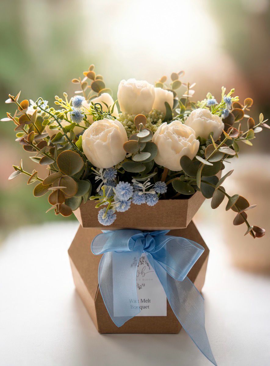 Wax Melt Bouquet The baby blue