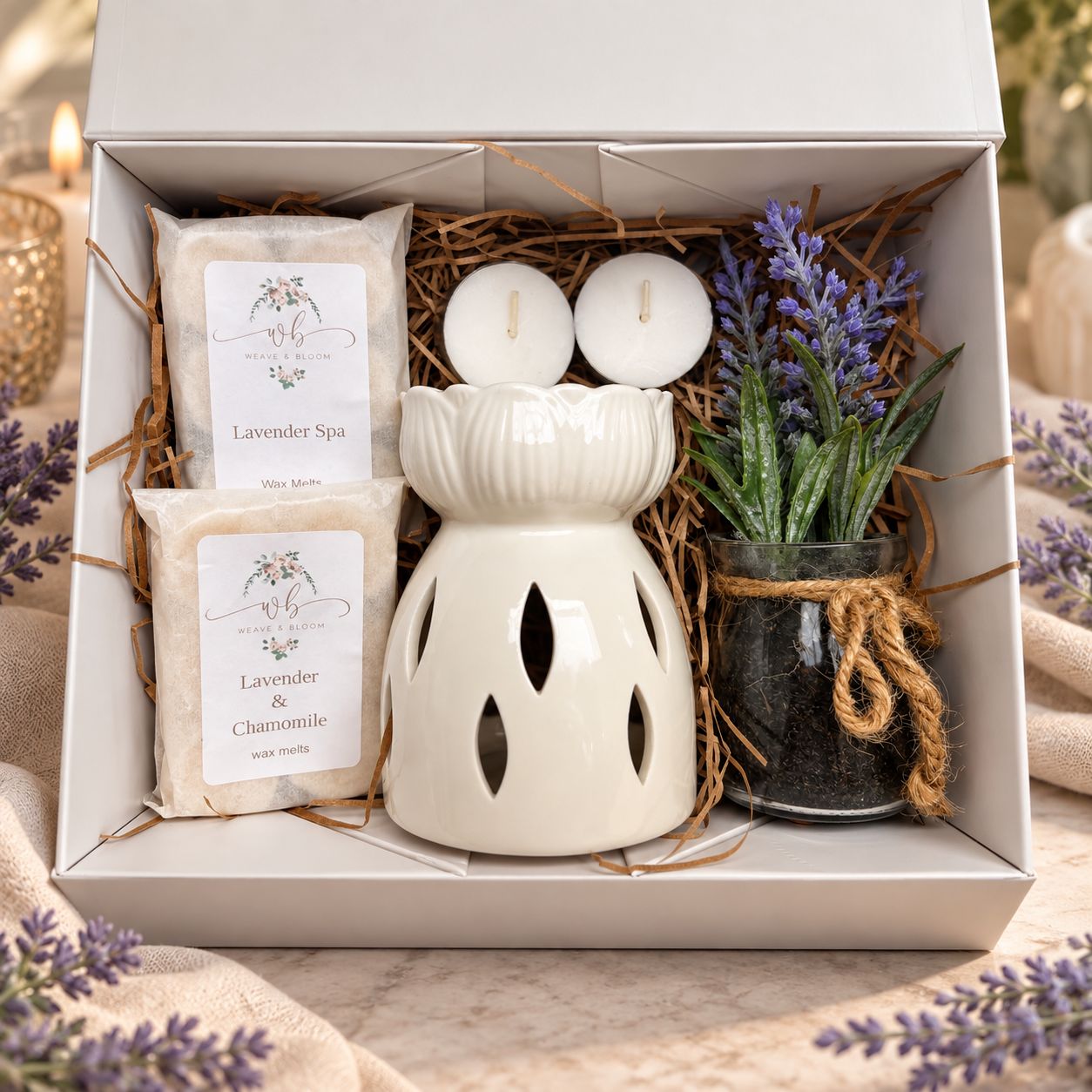 A Little Something Lavender Hamper A Little Something Lavender Hamper