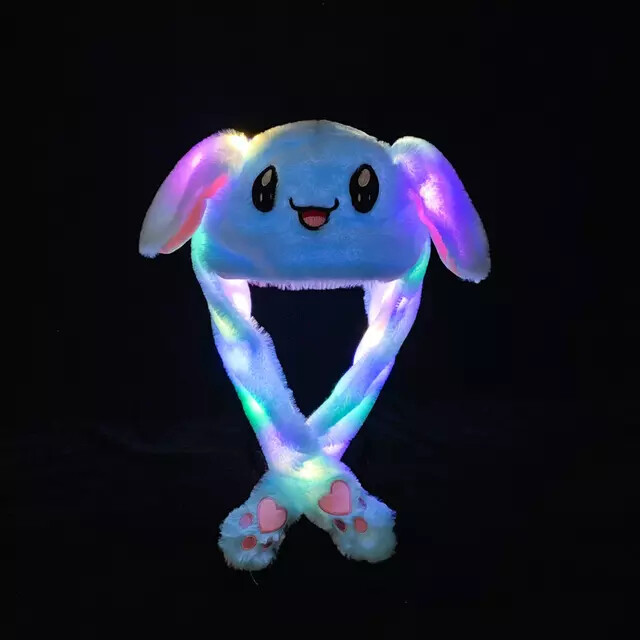 Cute LED Light Pop Up Ear Hat