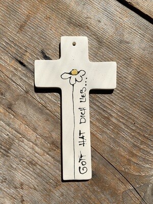 Kreuz-Gott hat dich lieb-gelb